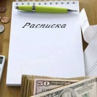 Не возврат по договору займа